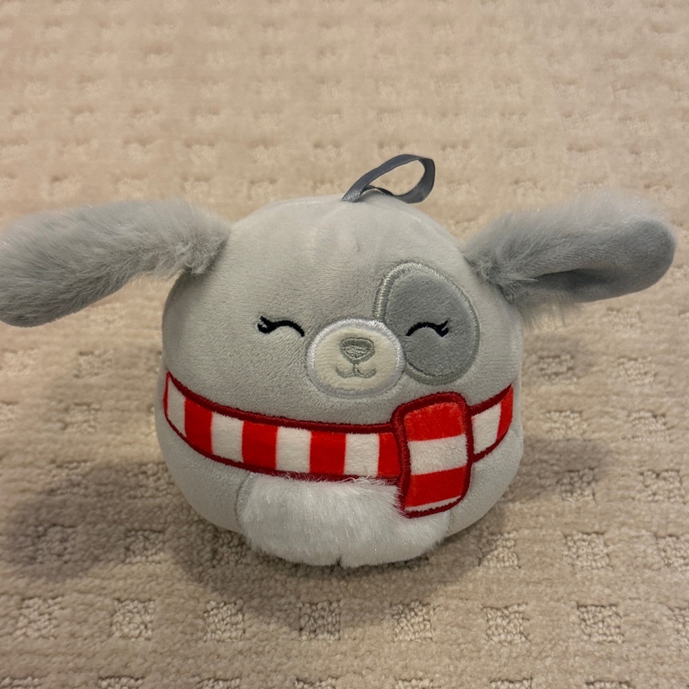 Mini squishmallows Christmas ornament